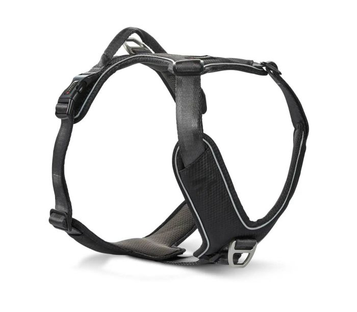 Шлейка для собак пом'якшена з ручкою Wolters Active Pro Comfort 7 80-95 см Чорний