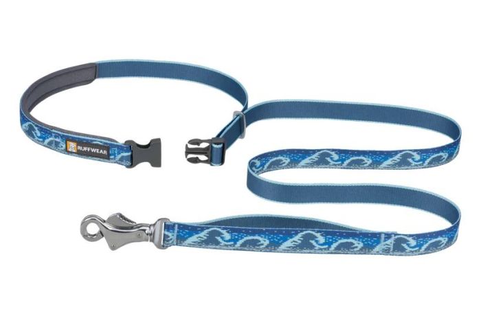 Рефлекторний повідець для собак Ruffwear Crag™ Синьо-блакитний