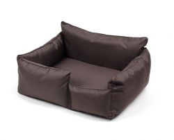 Лежак Гламур тканина оксфорд Коричневий. 8012025 см