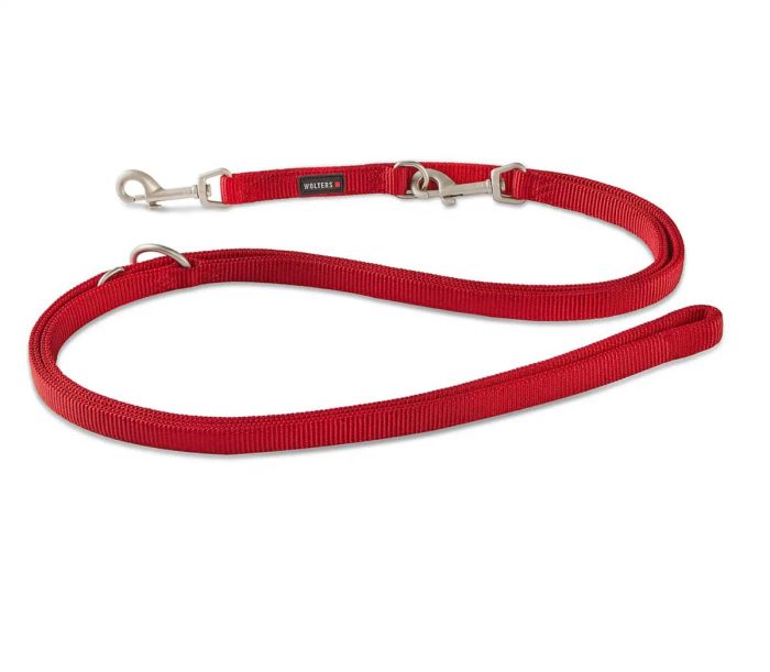 Повідець перестібка з нейлону Wolters Professional XL 3 м / 25 мм Червоний