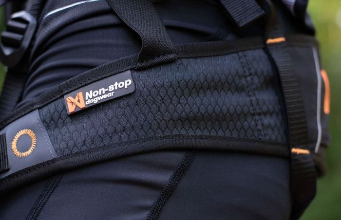 Пояс для прив'язі собак Canix belt Non-stop dogwear Чорний S