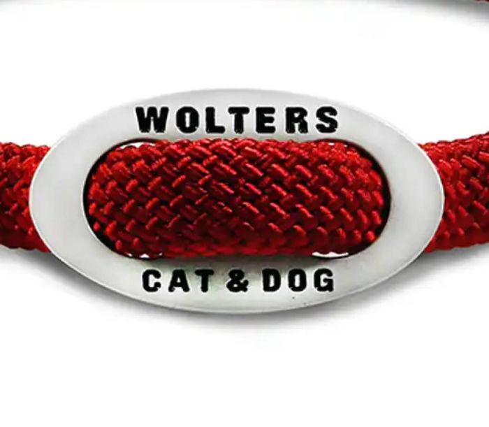 Нашийник канат для собак Wolters K2-Rope Programme 30 см / 9 мм Червоний