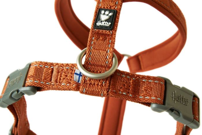 Анатомічна шлейка для собак Hurtta Casual Y-harness 80-90 Коричневий