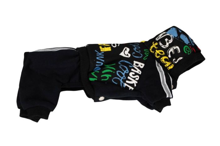 Бест комбінезон для собак хлопчиків трикотаж на флісі S1