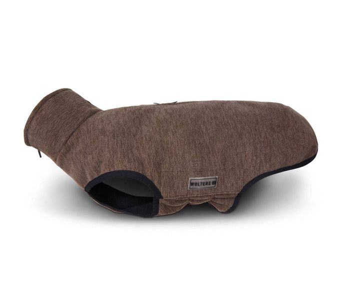 Флісова куртка для собак демісезонна Wolters Casual Коричневий 80 см