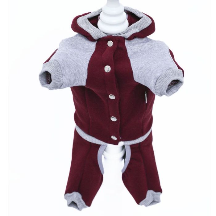 Ананас комбінезон для собак дівчаток трикотаж на флісі M