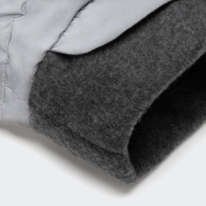 Рефлективна утеплена куртка для такс і схожих порід собак Cloud7 Brooklyn Dachshound Сірий 2