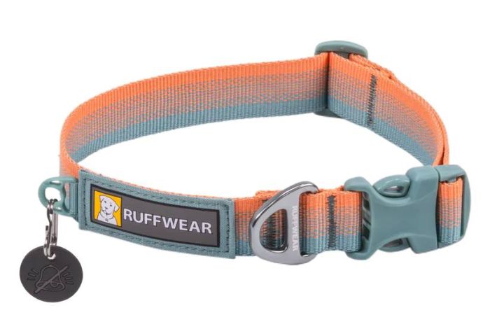 Повсякденний нашийник для собак Ruffwear Front Range™ 28-36 см Оранжево-сірий