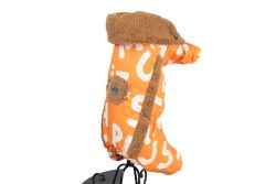 Сахара комбінезон на овчині і силіконі для собак дівчаток S1