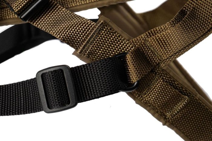 Шлейка для собак Freemotion harness WD Non-stop dogwear Оливковий 4