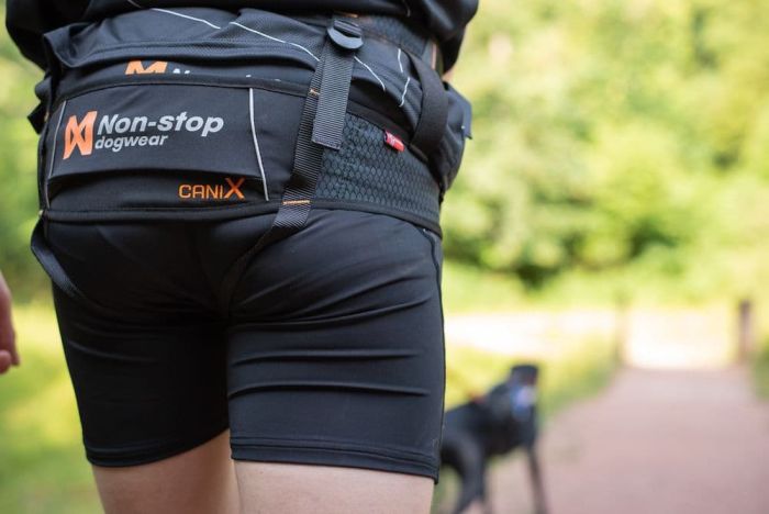 Пояс для прив'язі собак Canix belt Non-stop dogwear Чорний M