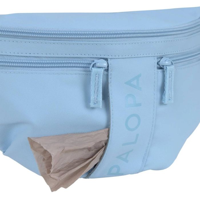 Поясна сумка-бананка для ласощів та аксесуарів собак Palopa Emma Світло-блакитний