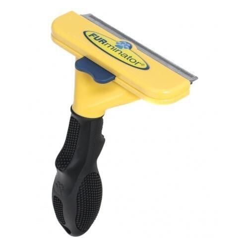 Фурмінатор з кнопкою для собак з короткою шерстю Розмір S (46 мм ширина леза)