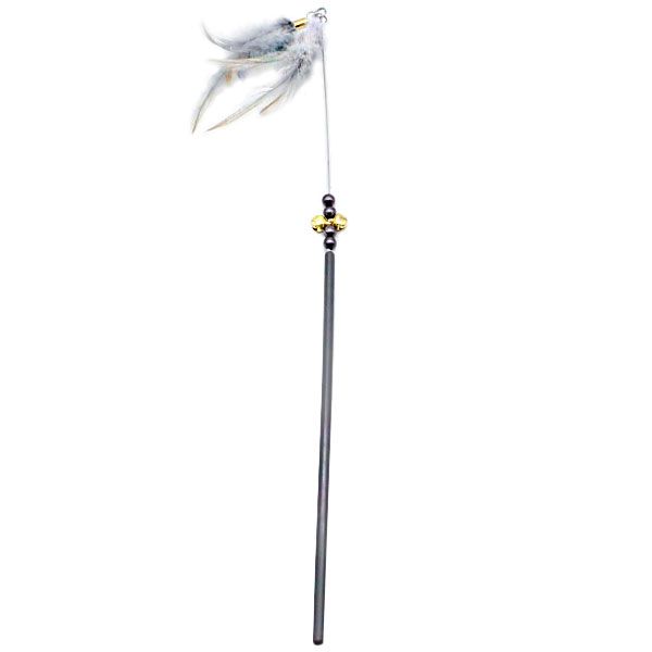 Вудочка Пірячко сіра, 40 см 