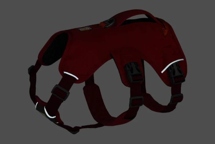 Підтримуюча шлейка для службових собак Ruffwear Web Master™ S 56-69 см Червоний