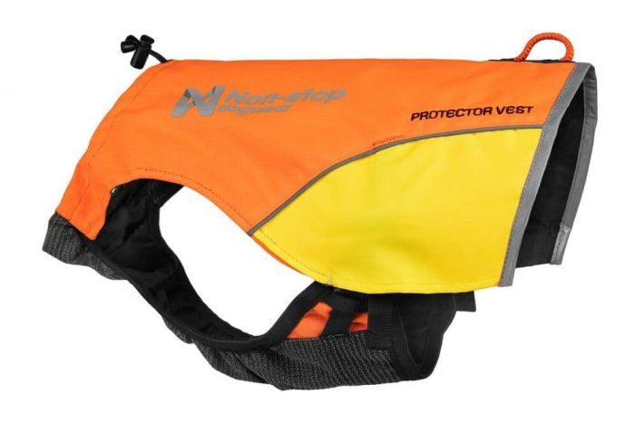 Світловідбивний жилет Protector vest Non-stop dogwear Помаранчевий M