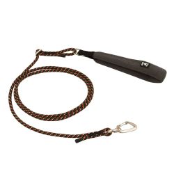 Регульований повідець для собак Hurtta ECO 120-180 см х 6 мм Лакричний неон