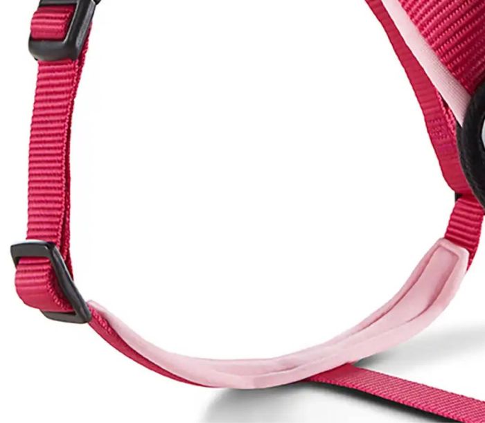 Шлейка для собак пом'якшена Wolters Professional Comfort 0 30-35 см / 15 мм Малиновий