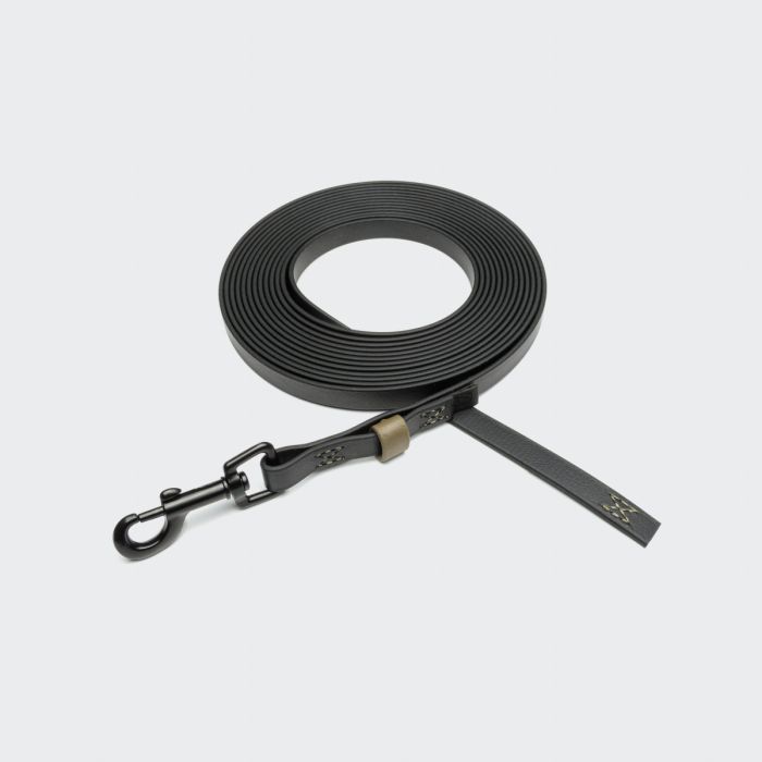 Повідець для собак Cloud7 Long Line Ipanema 5 м / 1.9 см Чорний L