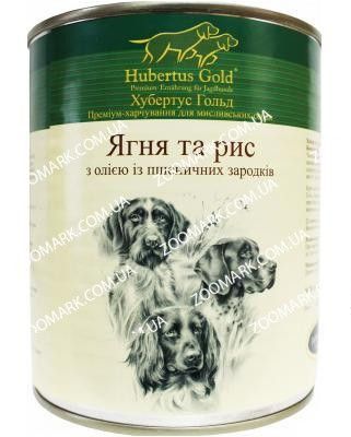 Hubertus Gold ягня  Рис консерви для собак 800 г