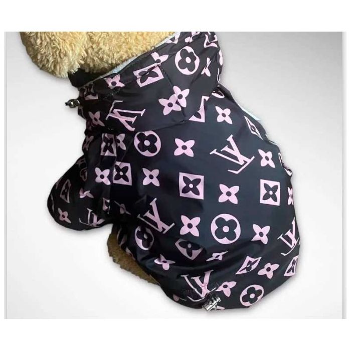 Віта куртка для собак дівчаток doglove чорна L1