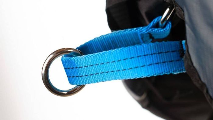 Рюкзак для собак Amundsen pack Non-stop dogwear Чорний/Сірий 2XS