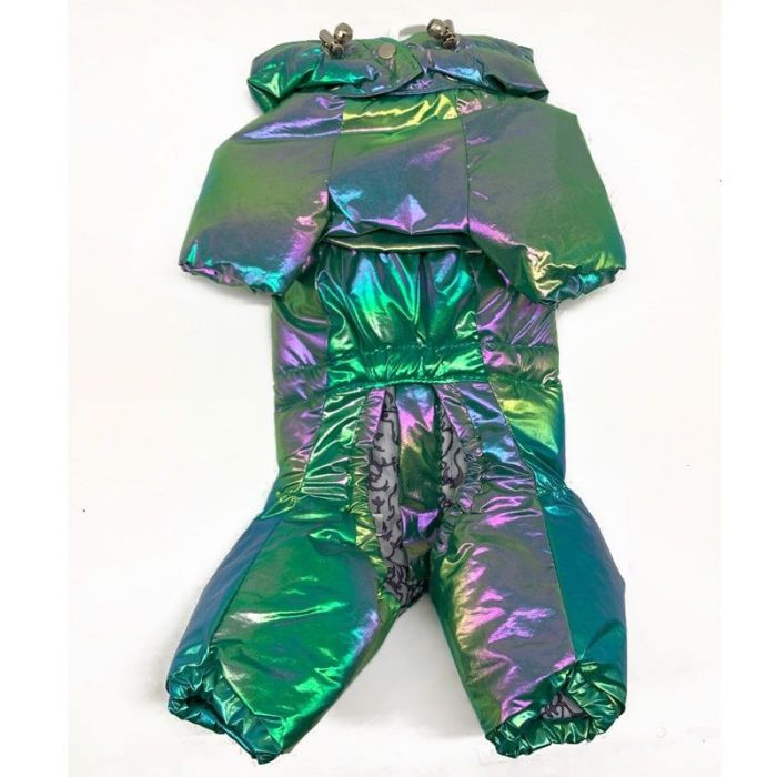 Веселка комбінезон для собак хлопчиків на силіконі XS