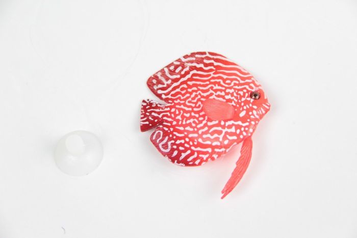 Рибка силіконова Дискус 8 см CL0022 