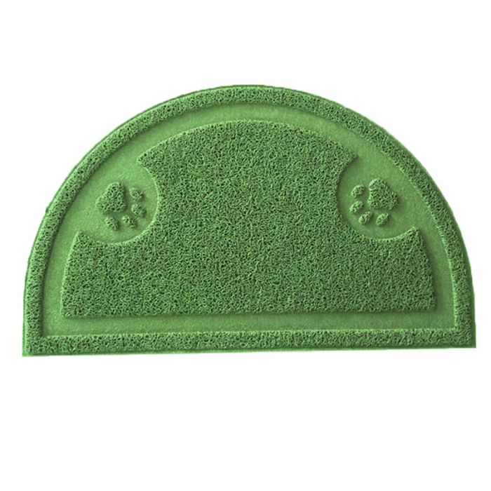 Килимок часточка з лапками 3660см Салатовий