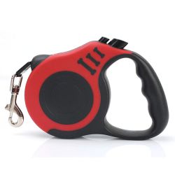 Рулетка пластикова ручка стрічка кісточка 3м10кг 188-3м Червоний