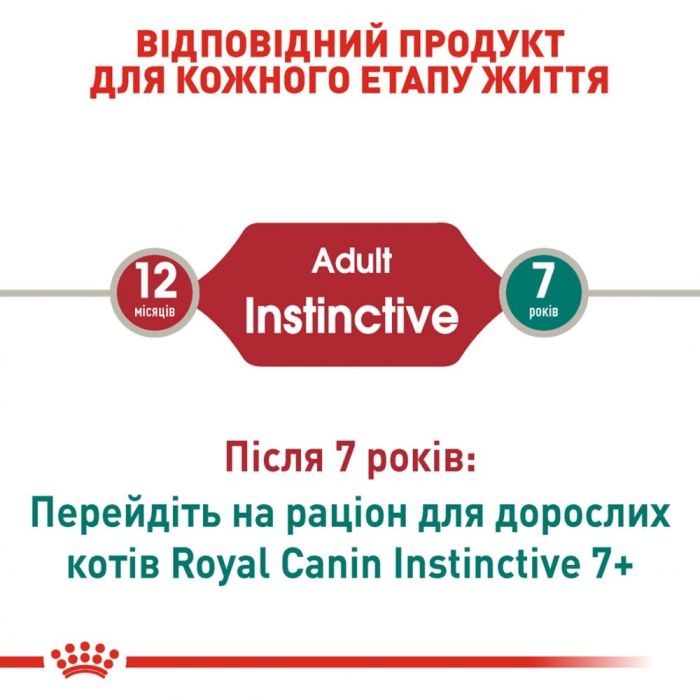 Royal Canin Instinctive консервований корм для дорослих котів (шматочки в соусі) Акція 9+3 шт