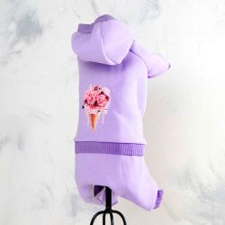 Комбінезон Віолета трикотаж на флісі (дівчинка) М