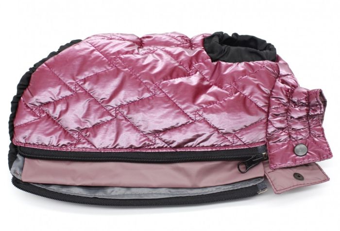Жилет Альфа стьогана плащівка рожевий (дівчинка) S