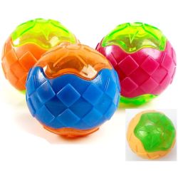 Мяч світиться у вінілі 9 см SL-008 