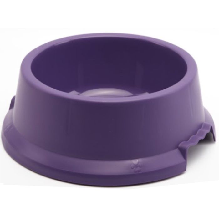 Миска для собак Geras 225 17 см 1.4 л Фіолетовий