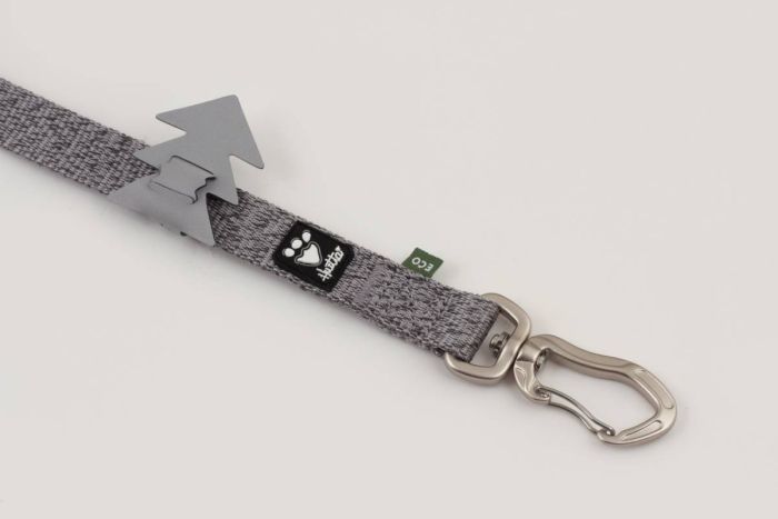 Регульований повідець для собак Hurtta Multilong ECO 100-300 см х 20 мм Сірий