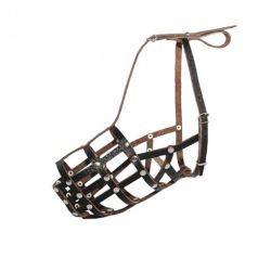 Намордник сітка для німецьких вівчарок коричневий Фауна 003006-2 Коричневий
