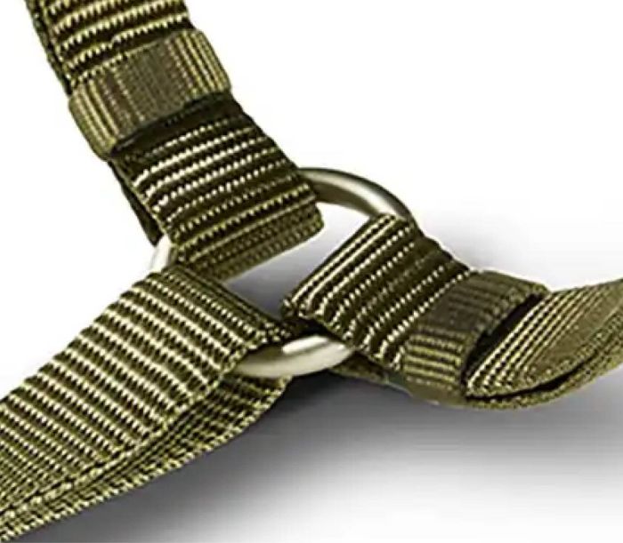 Анатомічна шлейка для собак Wolters Professional XS 25-35 см / 10 мм Оливковий