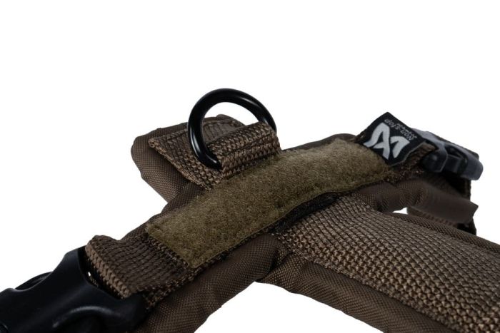 Подовжена шлейка для собак Line harness long WD Non-stop dogwear Оливковий 8