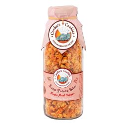 Натуральний топер (вітамінна та смакова добавка) для собак Cooka's Cookies Сушені шматочки з батату 130 г