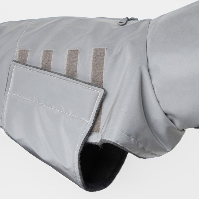 Рефлективна утеплена куртка для собак Cloud7 Brooklyn Сірий 8