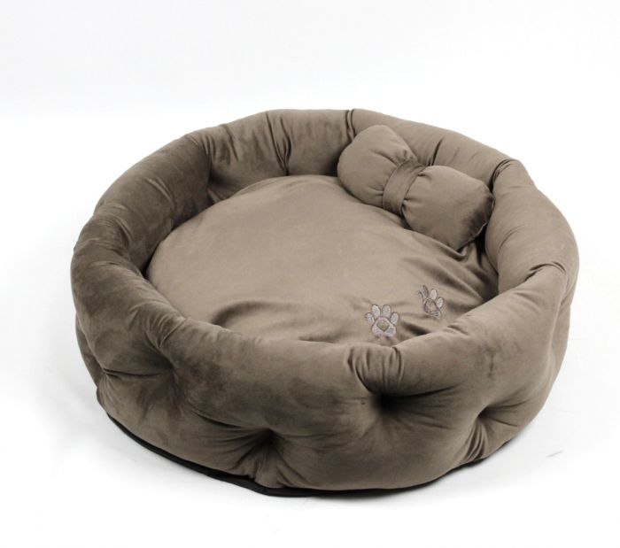 Том лежак меблевий велюр Коричневий. 545414 см