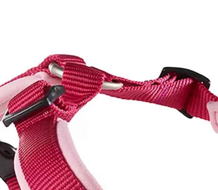 Шлейка для собак пом'якшена Wolters Professional Comfort 0 30-35 см / 15 мм Малиновий