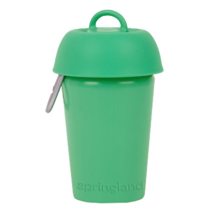 Пляшка-поїлка для собак Springland Зелений 590 мл