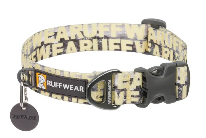 Повсякденний нашийник для собак Ruffwear Front Range™ 51-66 см Сірий з жовтим