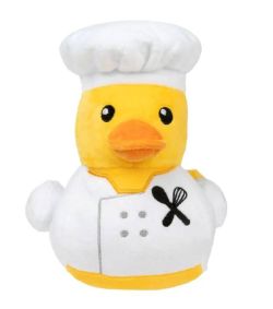 М'яка іграшка для собак FuzzYard Качка-кухар