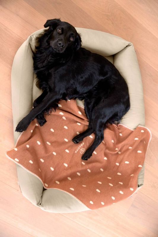 Плед для собак Palopa Ida Помаранчево-білий М