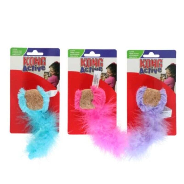 Іграшка для котів Kong Cat Active Cork Ball Фіолетовий