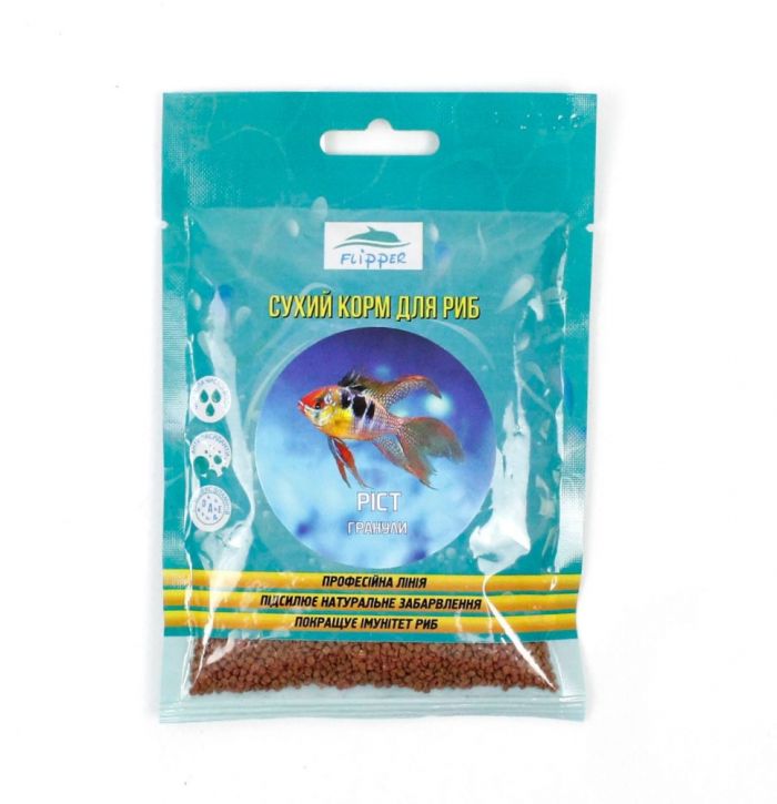 Flipper зростання гранули для риб. 40гр100мл