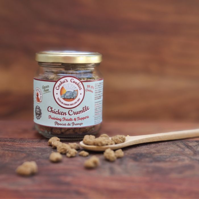 Натуральні ласощі для собак Cooka's Cookies Курка з розмарином 80 г